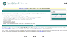 Desktop Screenshot of pro.spellcheckplus.com